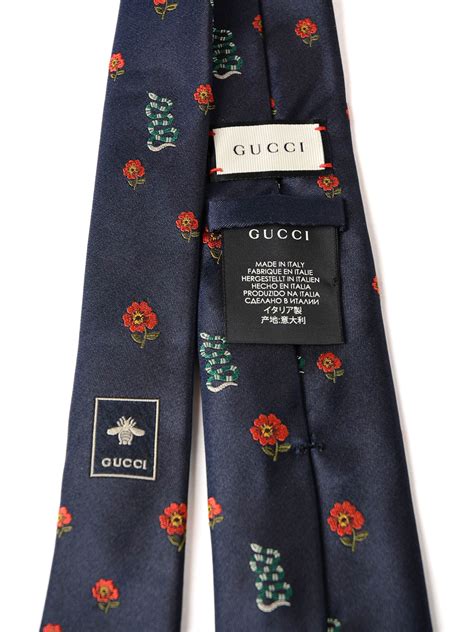 gucci floral tie|gucci tie outlet.